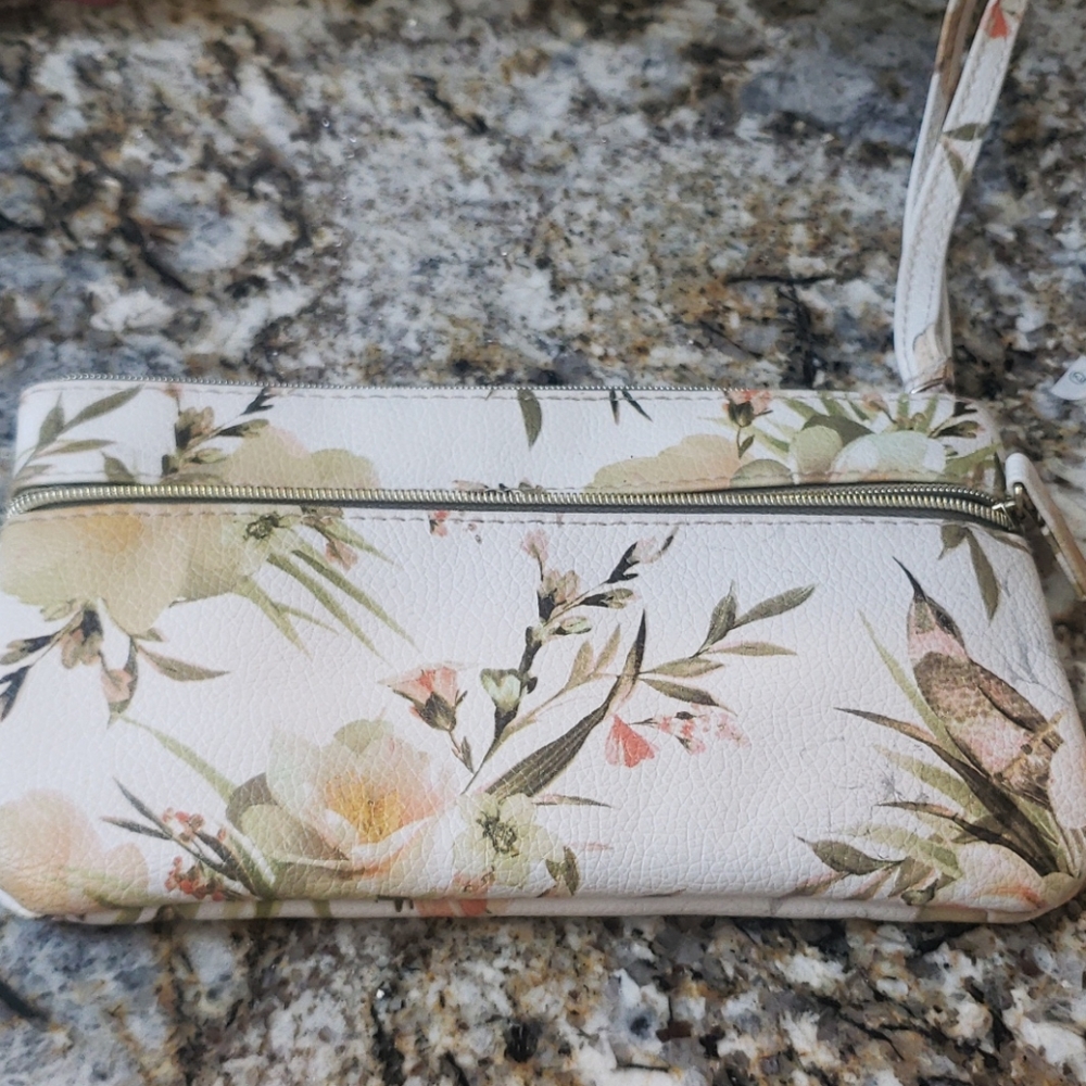 Flower small wallet card holder.